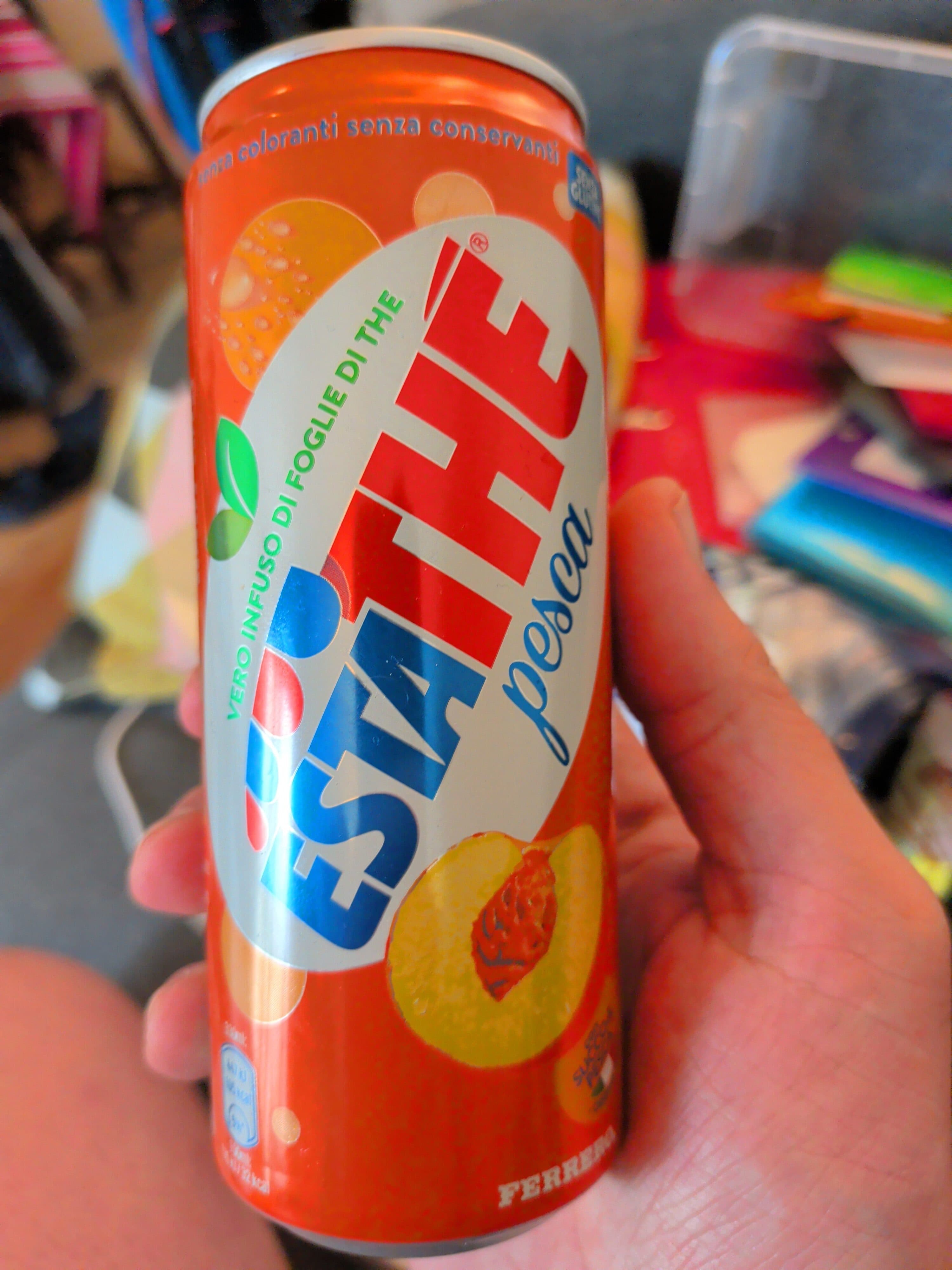 Estathè Pesca (Peach Iced Tea)