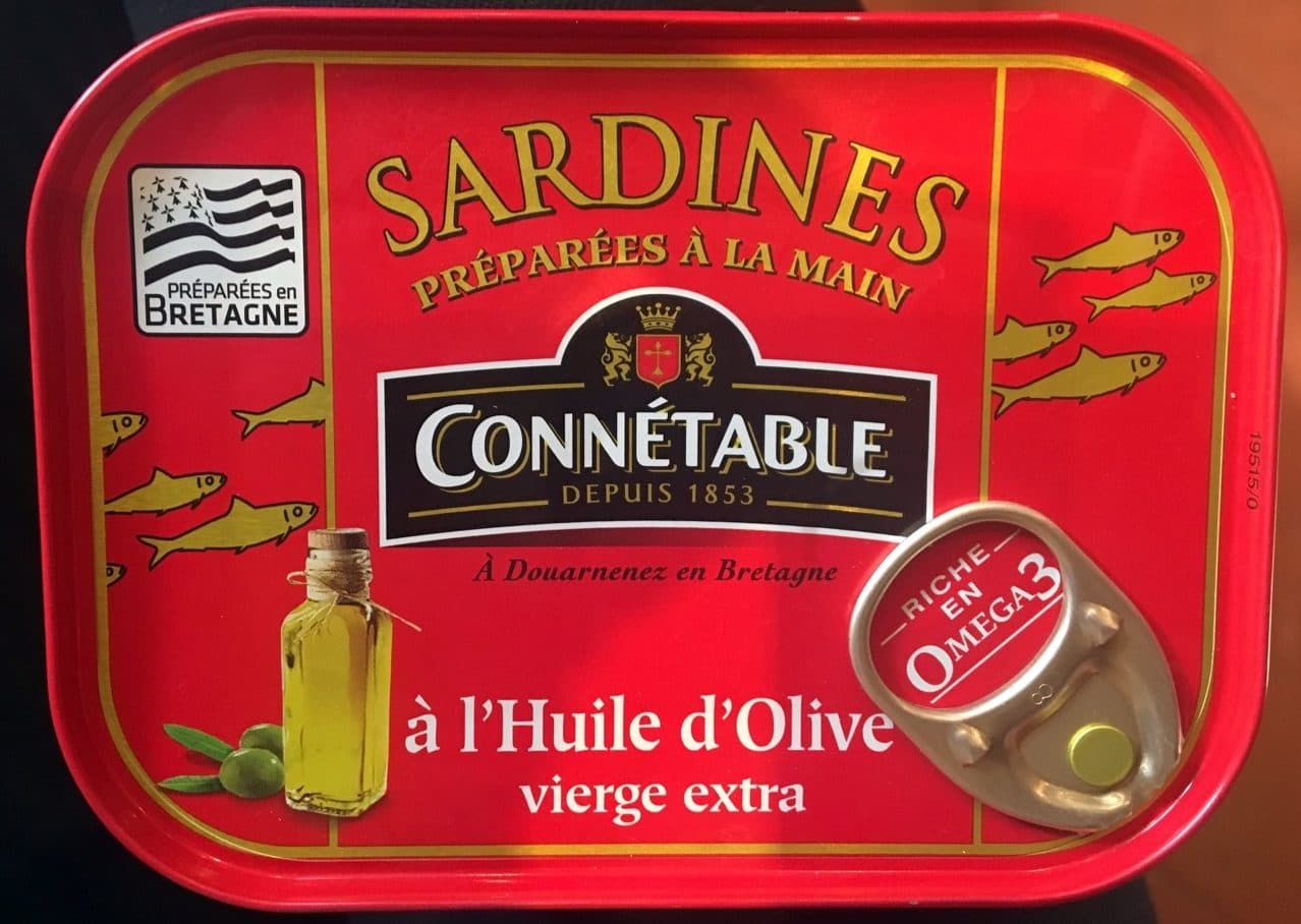 Connétable Sardines à l'huile d'olive