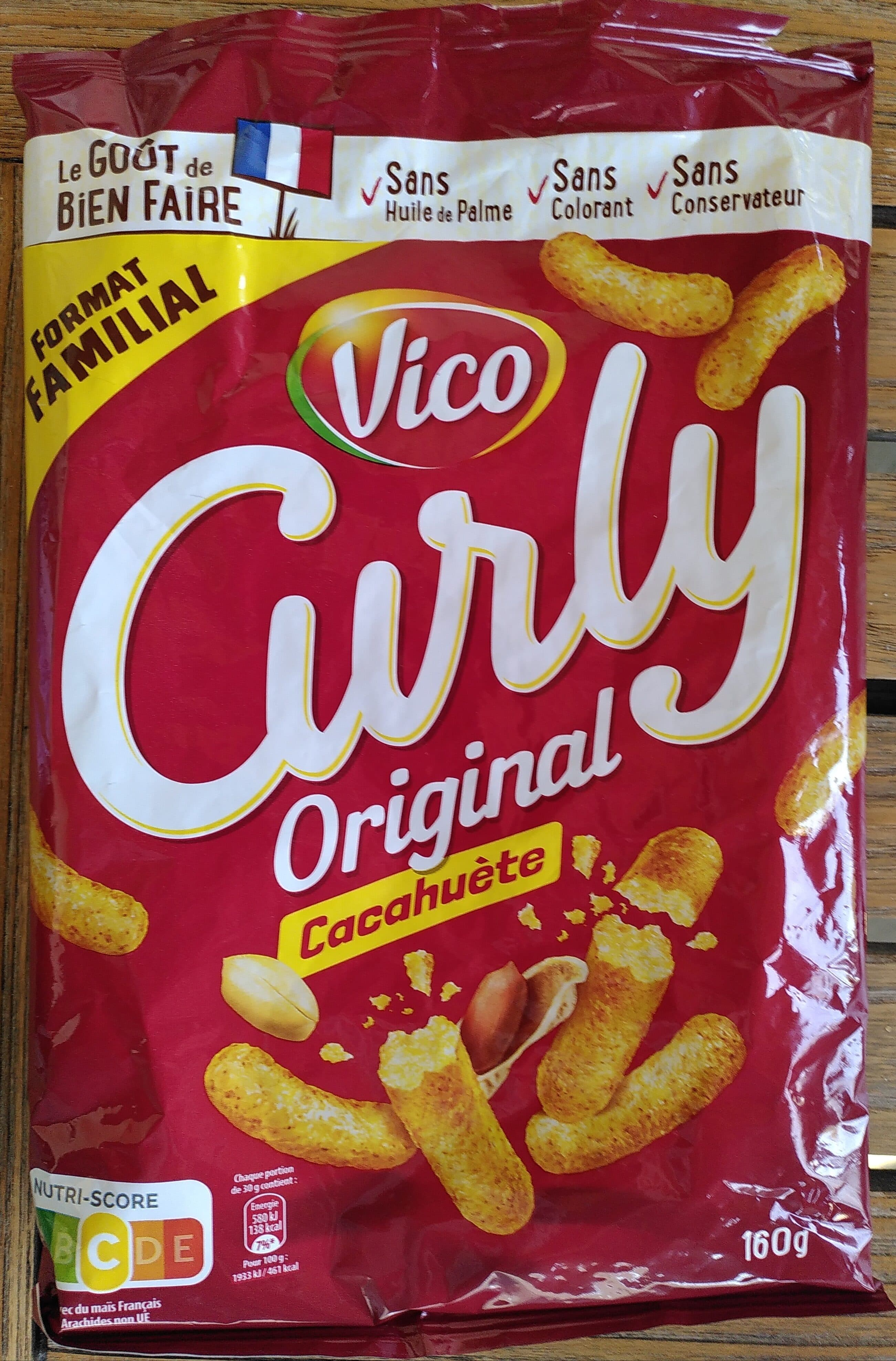 Curly Cacahuète l'Original