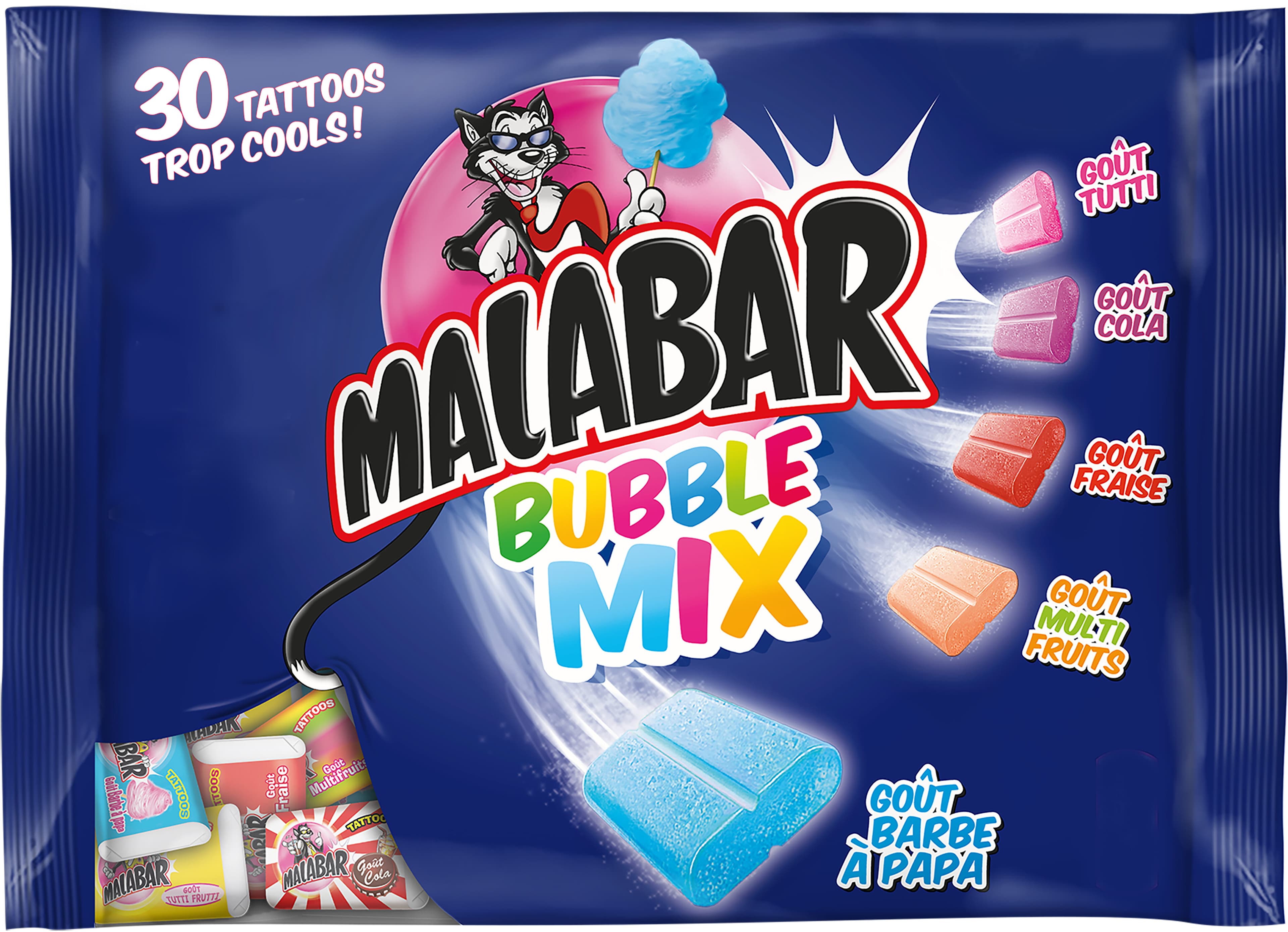 Malabar Bubble Gum (Tutti Frutti)