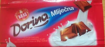 Kraš Dorina Mliječna (Milk Chocolate)