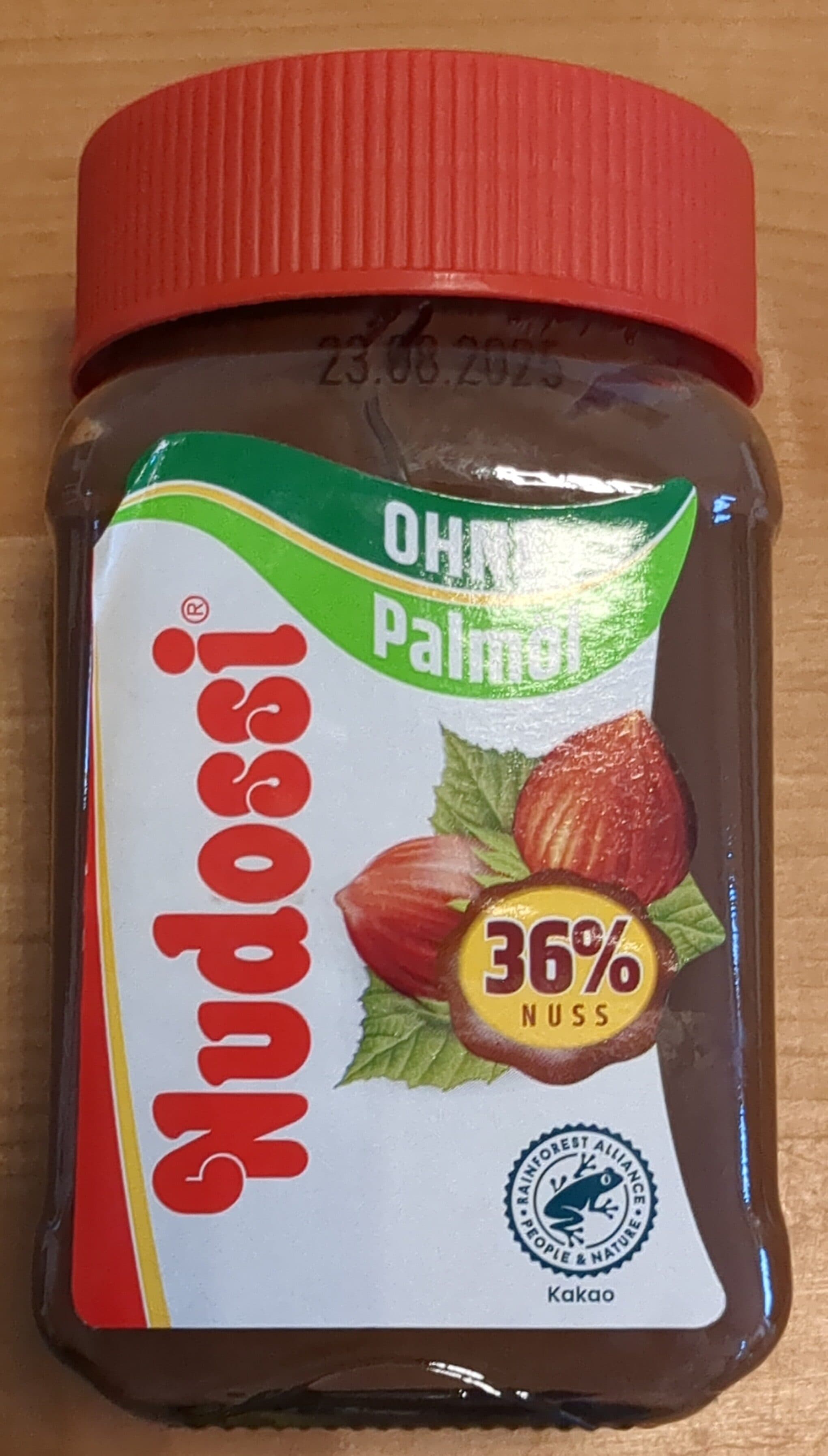 Nudossi ohne Palmoel (Hazelnut-Nougat Cream)