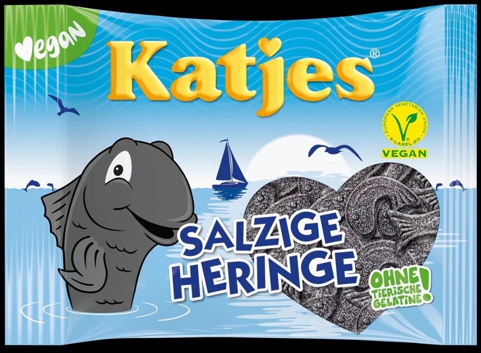 Katjes Salzige Heringe (Salty Herrings Licorice)
