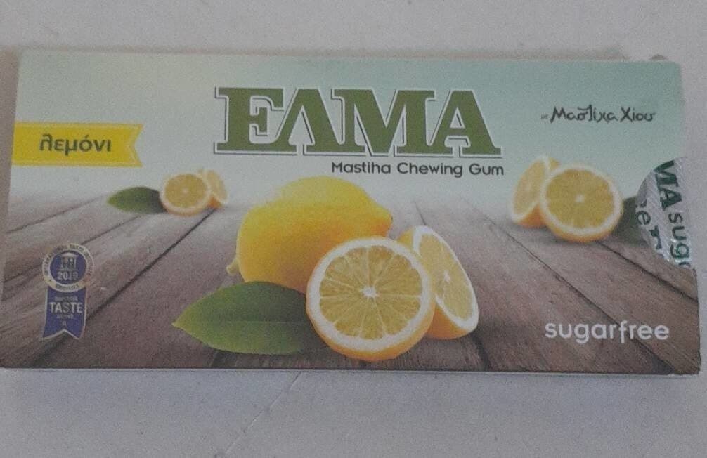 ELMA Chios Mastiha Chewing Gum (Lemon)