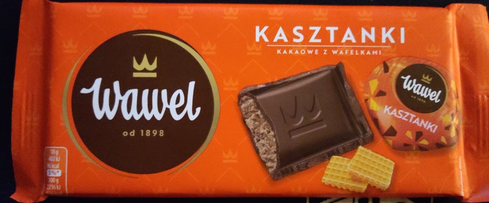 Wawel Kasztanki (Cocoa-Wafer Chocolates)