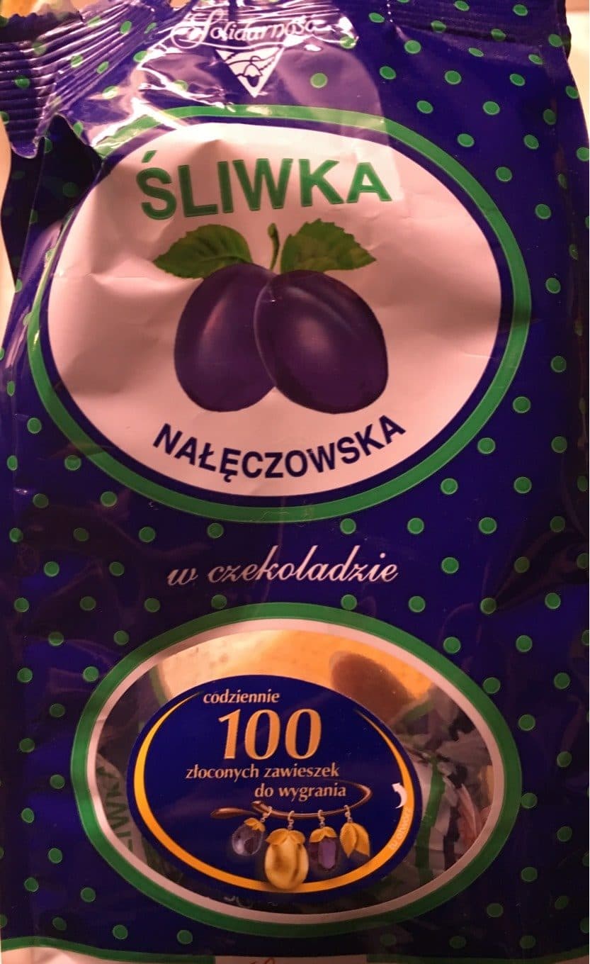 Solidarność Śliwka Nałęczowska (Chocolate-Covered Plum)