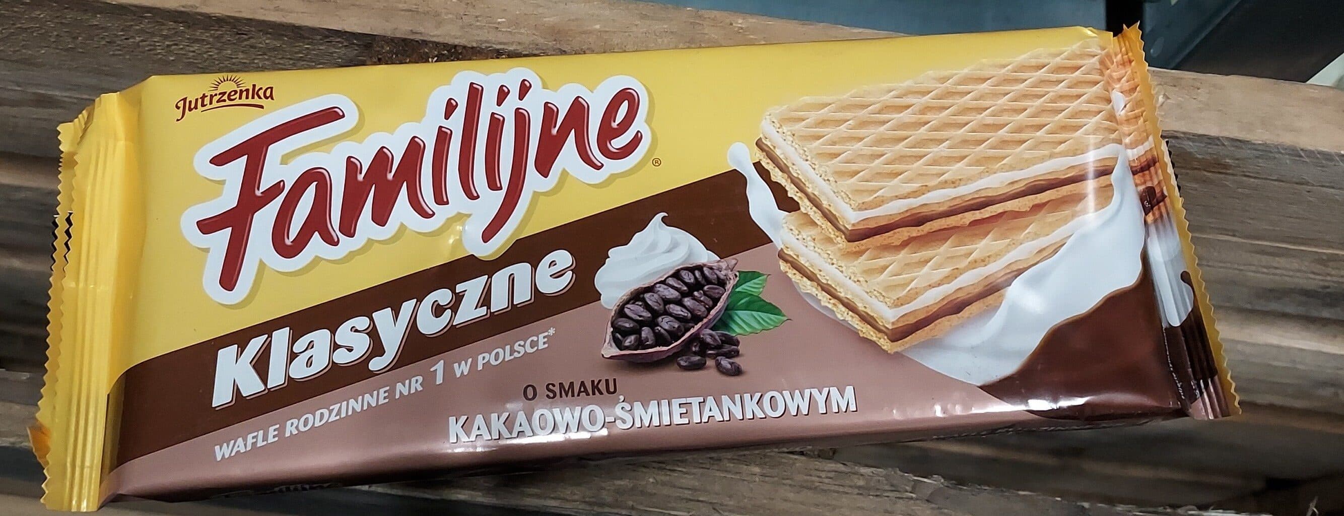 Jutrzenka Wafle Familijne Kakaowe (Family Cocoa Wafers)