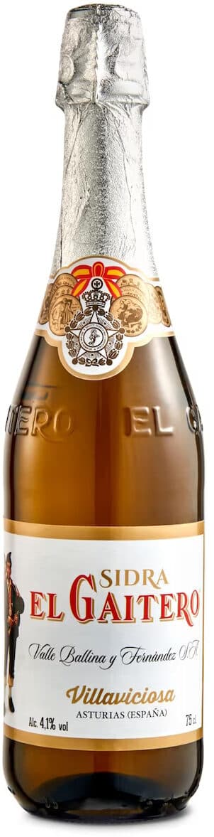 El Gaitero Sidra (Asturian Sparkling Cider)