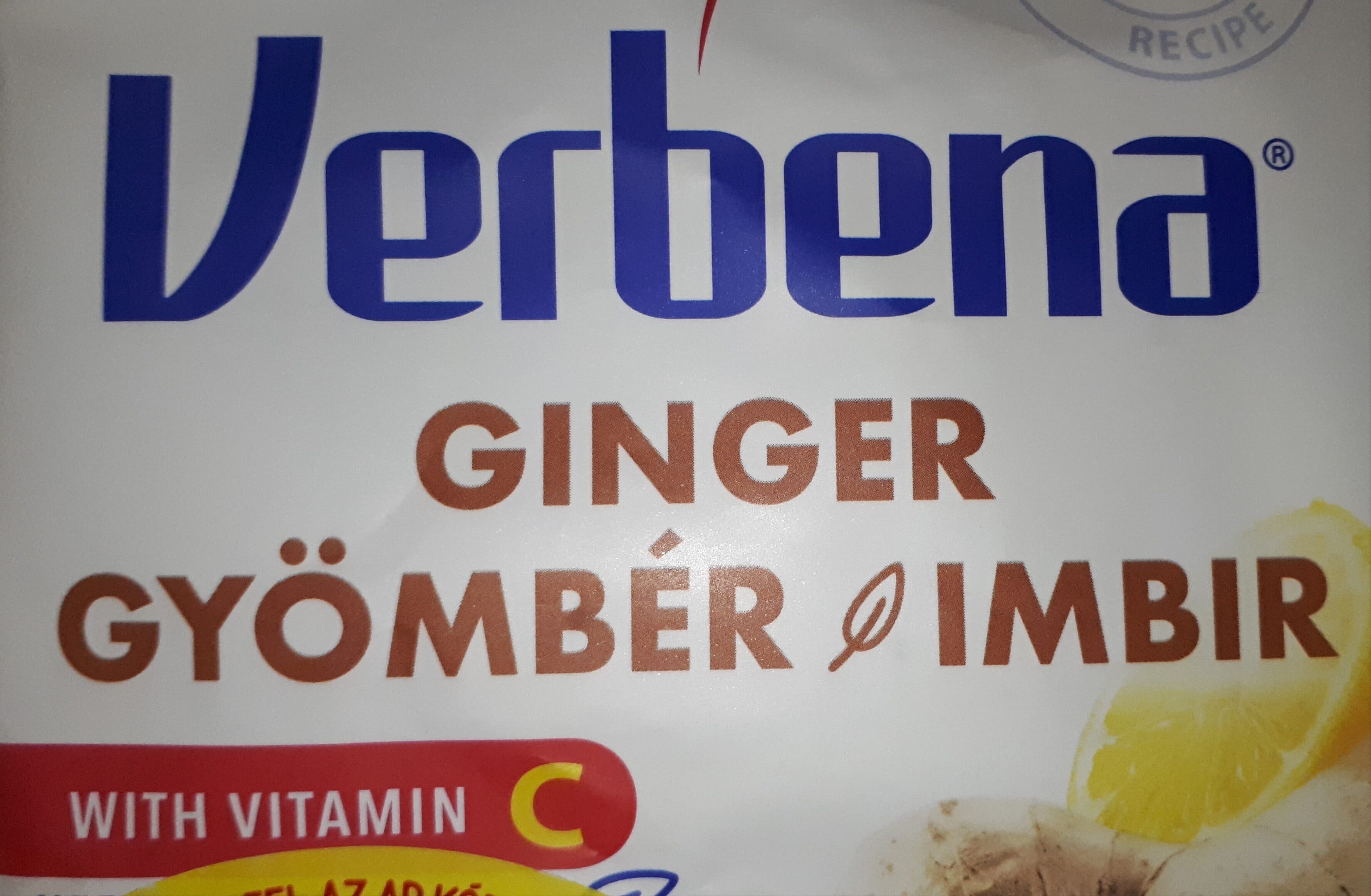Verbena Ginger (Ginger Herbal Candy)