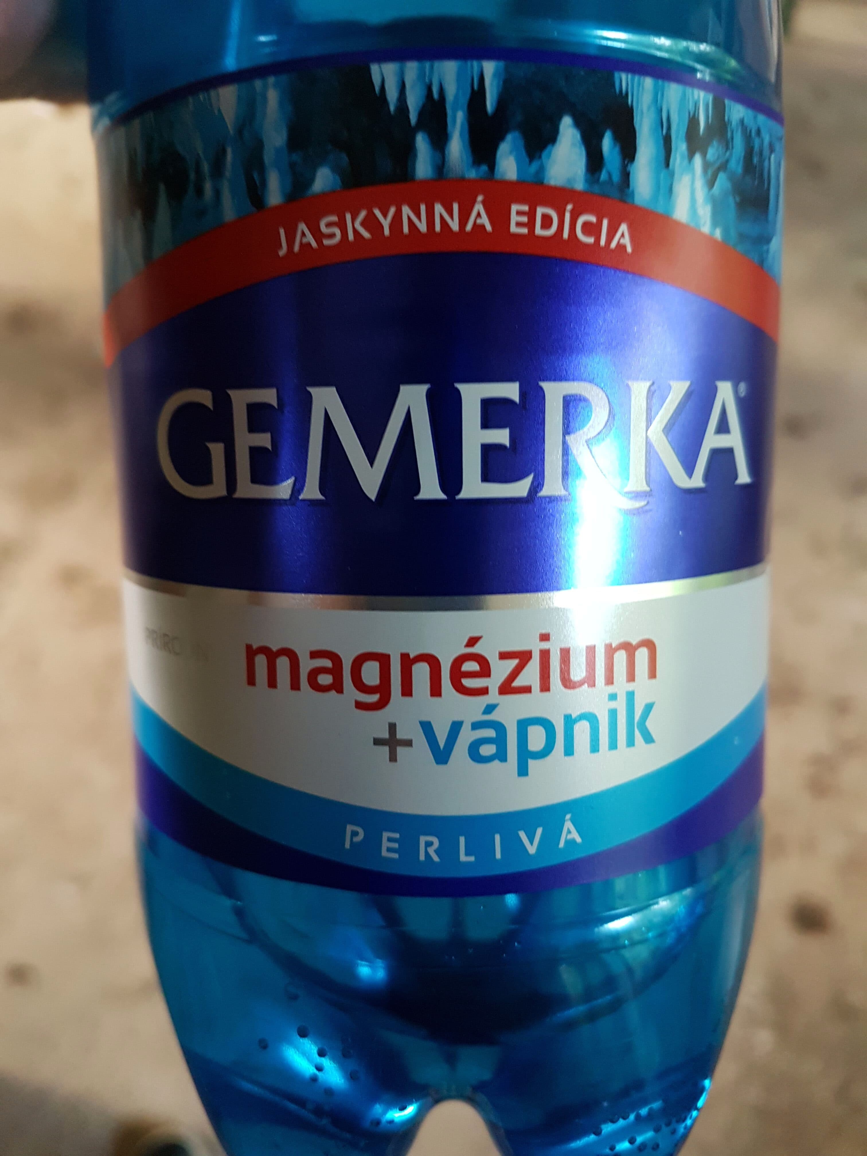 Gemerka Magnézium + Vápnik (Sparkling Mineral Water)