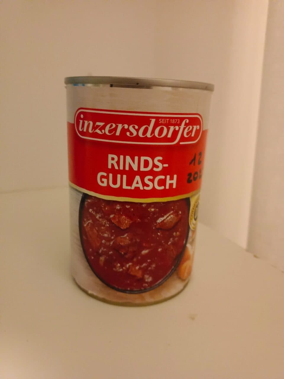 Inzersdorfer Rindsgulasch (Canned Beef Goulash)