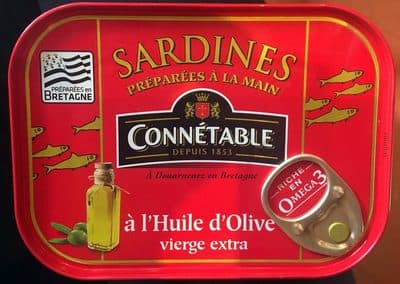 Connétable Sardines à l'huile d'olive