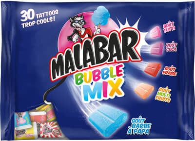 Malabar Bubble Gum (Tutti Frutti)