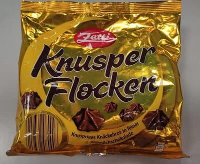 Zetti Knusper Flocken (Milk Chocolate Crispbread Flakes)