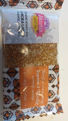 Jannis Pasteli (Sesame & Honey Bar, Almonds & Orange)