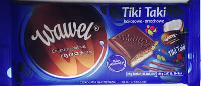 Wawel Tiki Taki (Coconut-Peanut Chocolates)