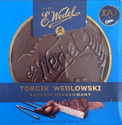 Wedel Torcik Wedlowski (Hand-Decorated Wafer Cake)