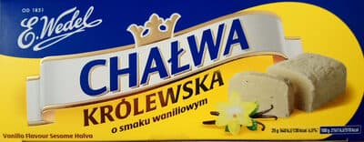 Wedel Chałwa Sezamowa (Sesame Halva, Vanilla)