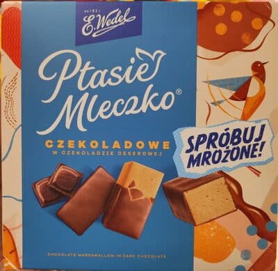 Wedel Ptasie Mleczko Czekoladowe (Bird's Milk in Dark Chocolate)