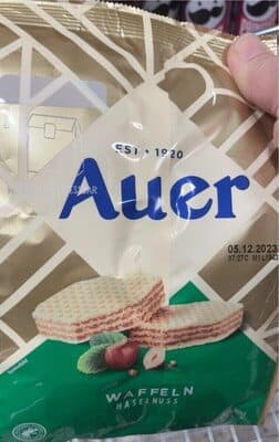 Auer Waffeln Haselnuss