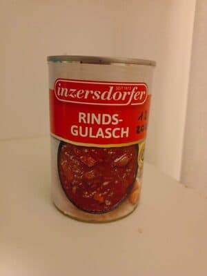 Inzersdorfer Rindsgulasch (Canned Beef Goulash)